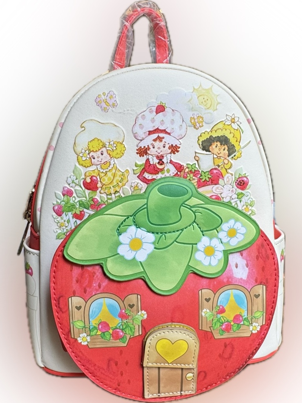 Loungefly SCENTED🍓 Strawberry Shortcake  Backpack - Red Pink Green